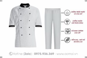 Áo đồng phục bếp 04
