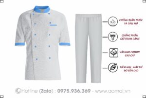 Áo đồng phục bếp 06