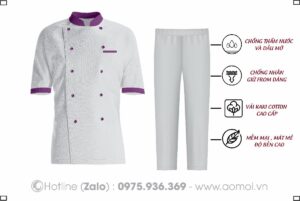 Áo đồng phục bếp 08