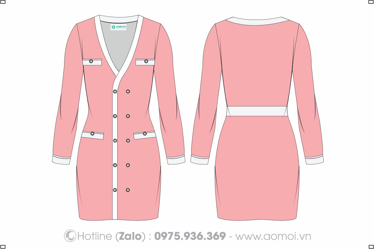 Đồng phục giáo viên mầm non 01