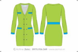 Đồng phục giáo viên mầm non 02