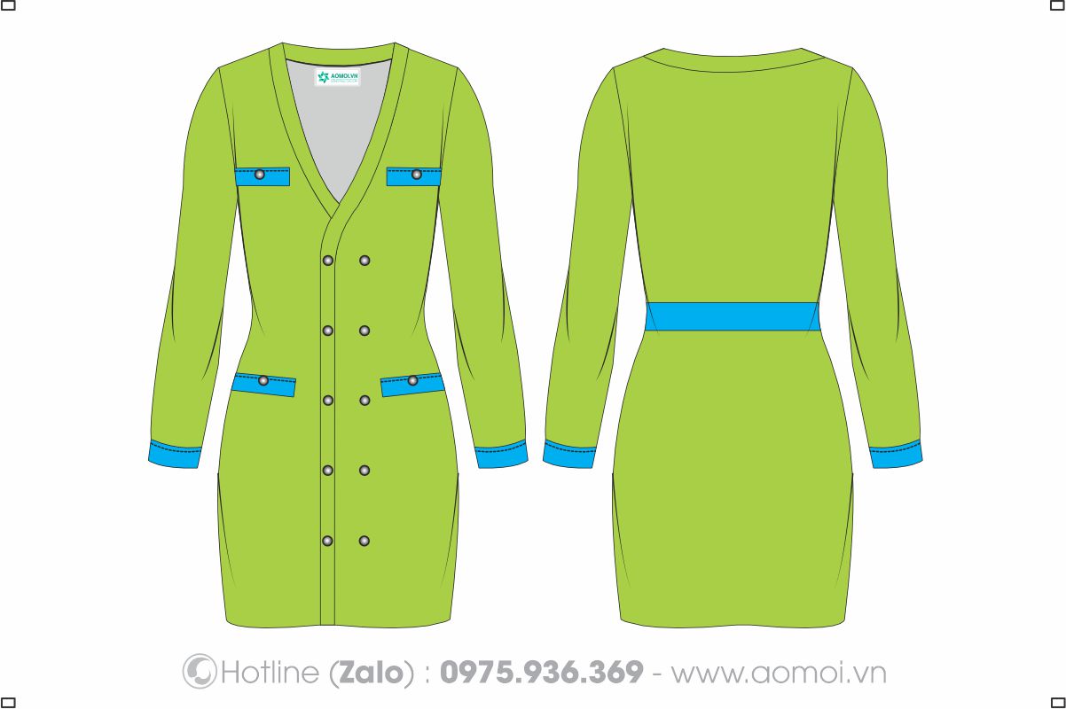 Đồng phục giáo viên mầm non 02