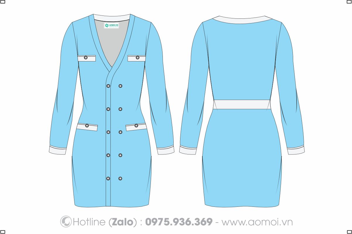 Đồng phục giáo viên mầm non 03