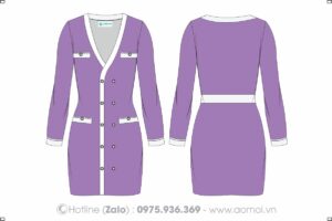 Đồng phục giáo viên mầm non 04