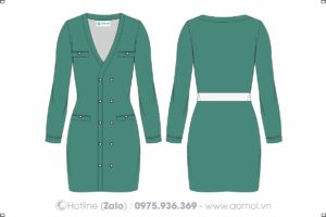 Đồng phục giáo viên mầm non 05