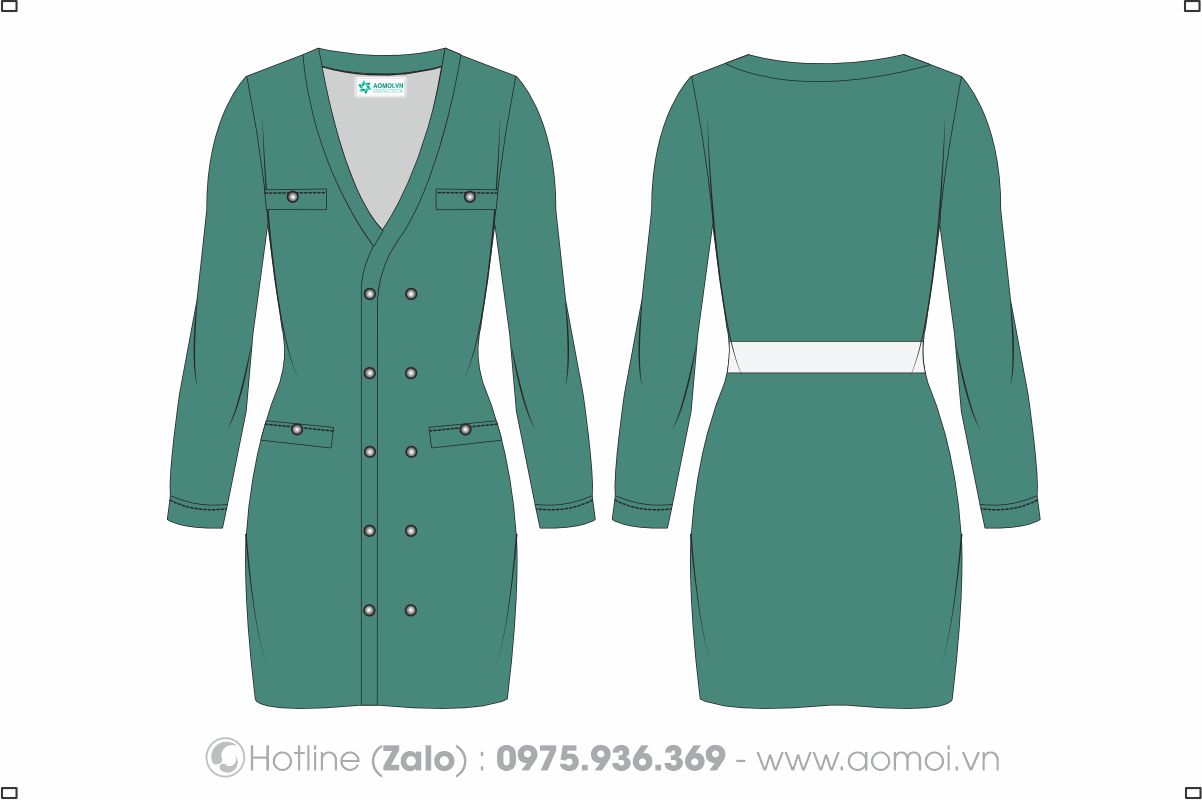 Đồng phục giáo viên mầm non 05