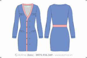 Đồng phục giáo viên mầm non 07