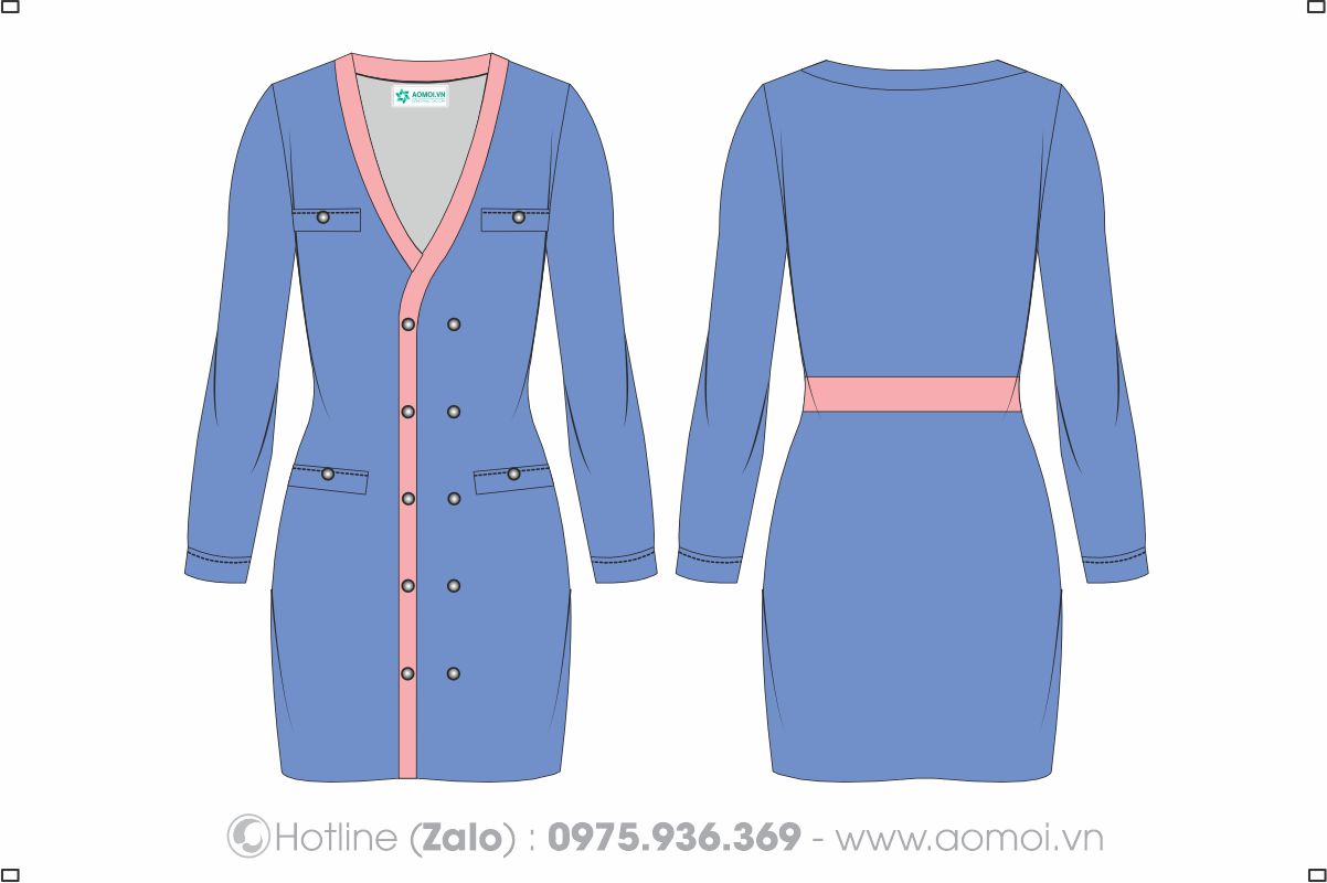 Đồng phục giáo viên mầm non 07