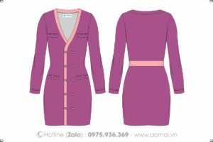 Đồng phục giáo viên mầm non 08