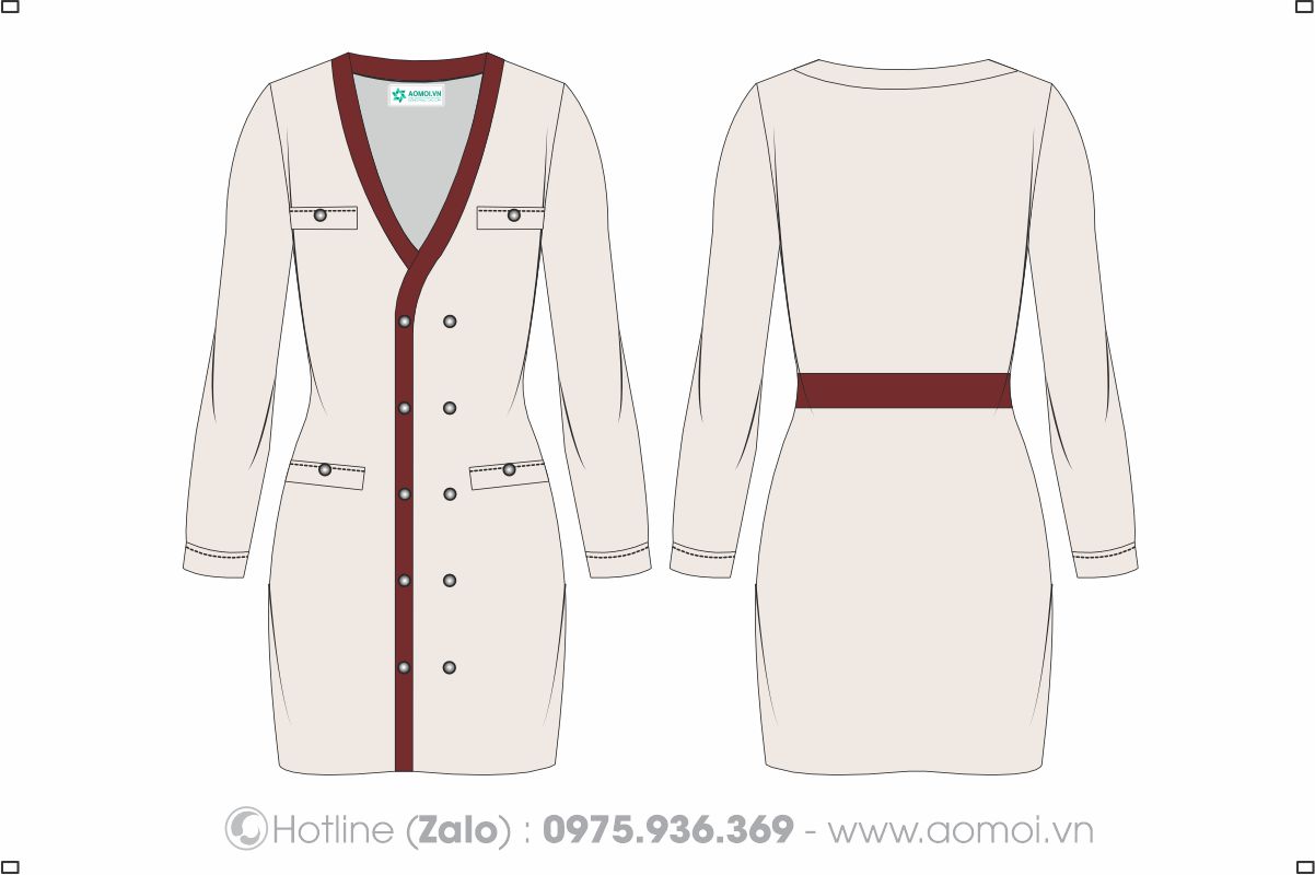 Đồng phục giáo viên mầm non 09