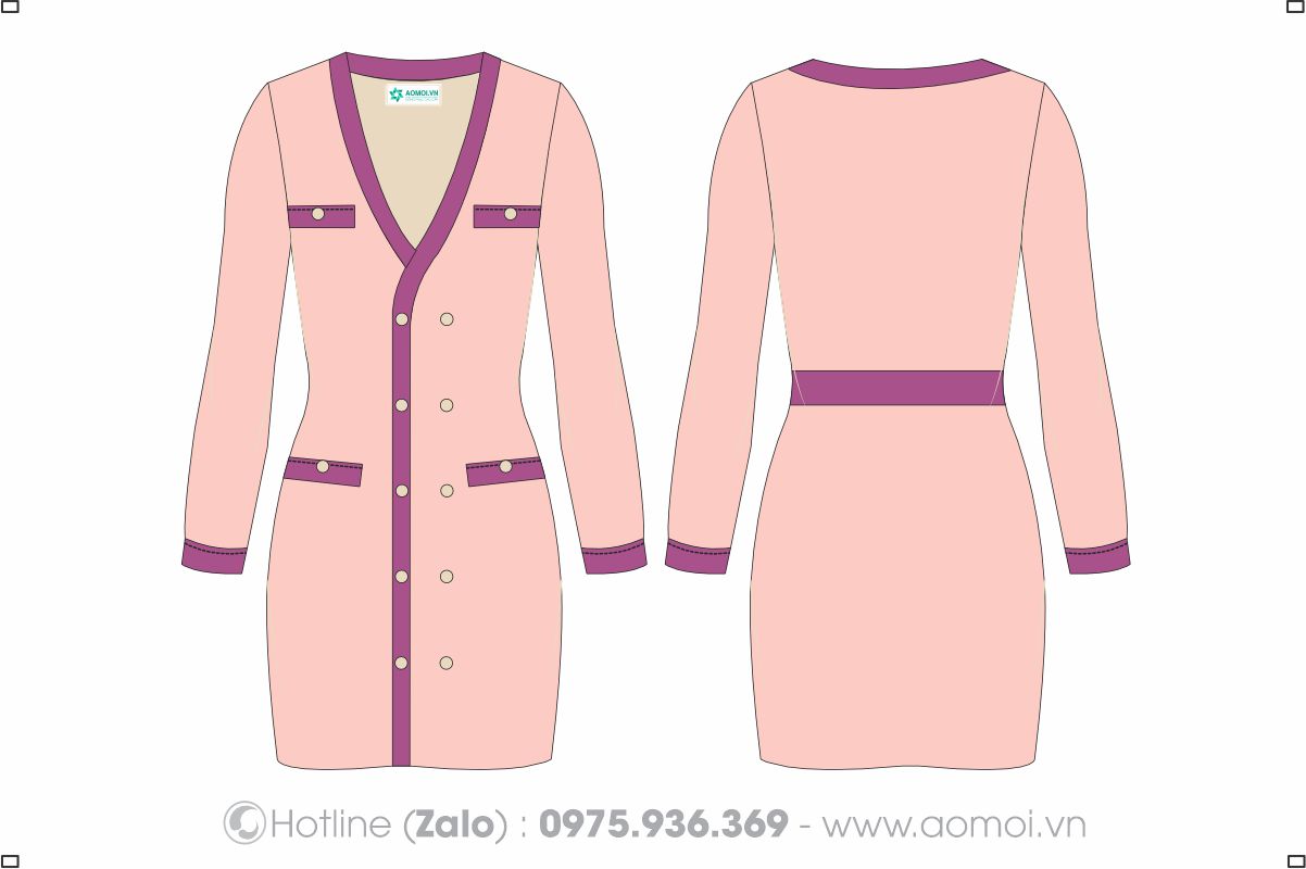 Đồng phục giáo viên mầm non 12