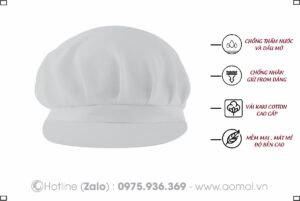 Mũ đầu bếp 02