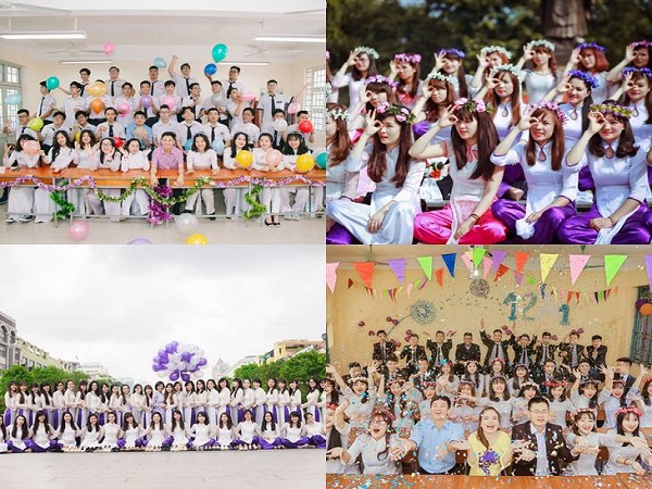 Cách tạo dáng chụp ảnh áo dài nhóm