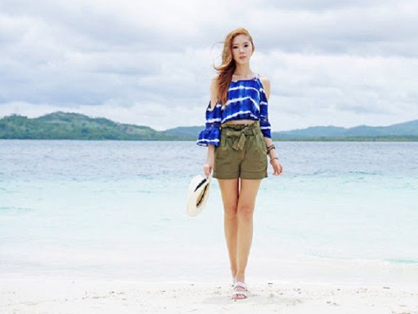 Mix đồ đi biển cho người gầy