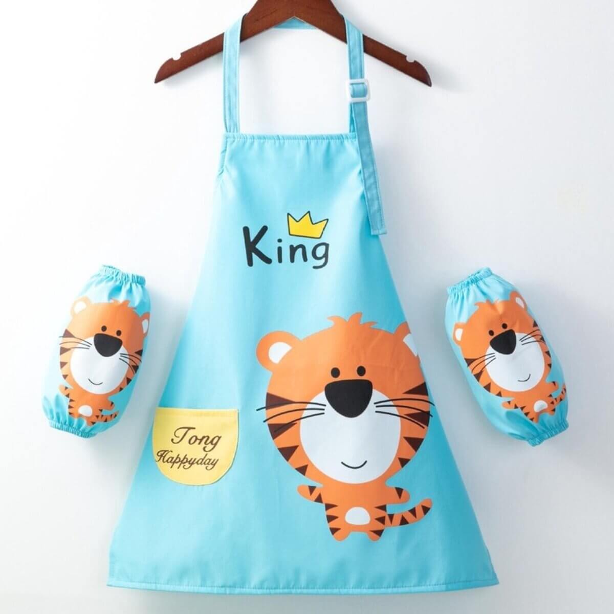 Tạp dề cho bé khuyến khích sự sáng tạo