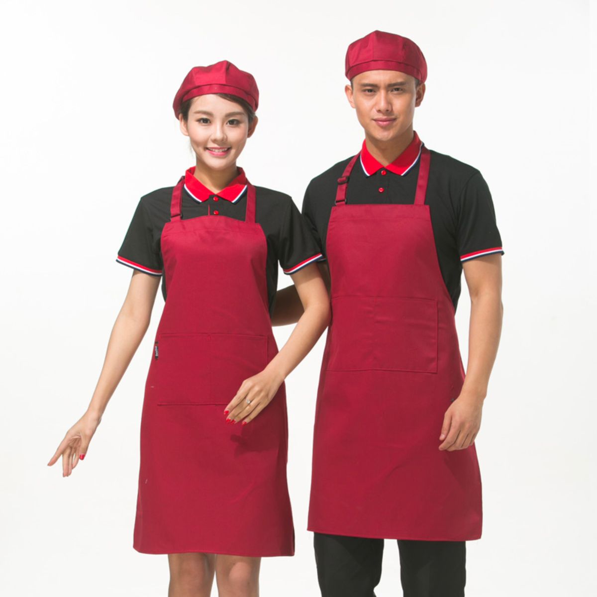 Tạp dề đẹp dạng yếm 