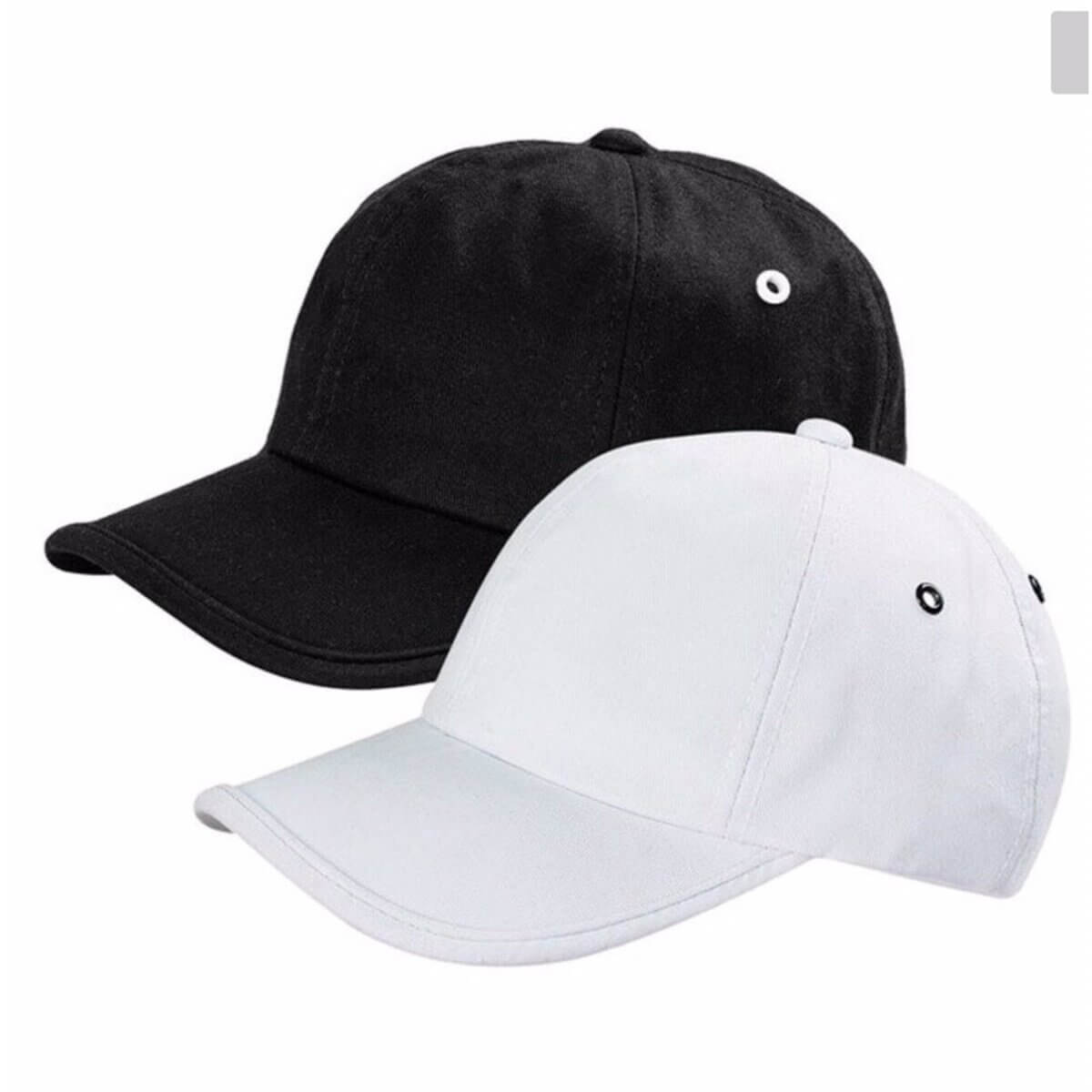 Các form mũ lưỡi trai chất liệu cotton