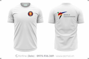 Đồng phục võ taekwondo- Áo thun taekwondo