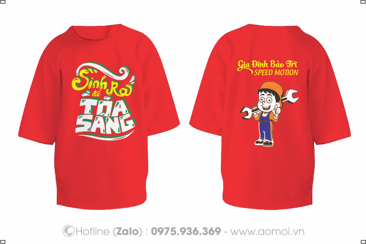 Áo đồng phục lớp AOP16