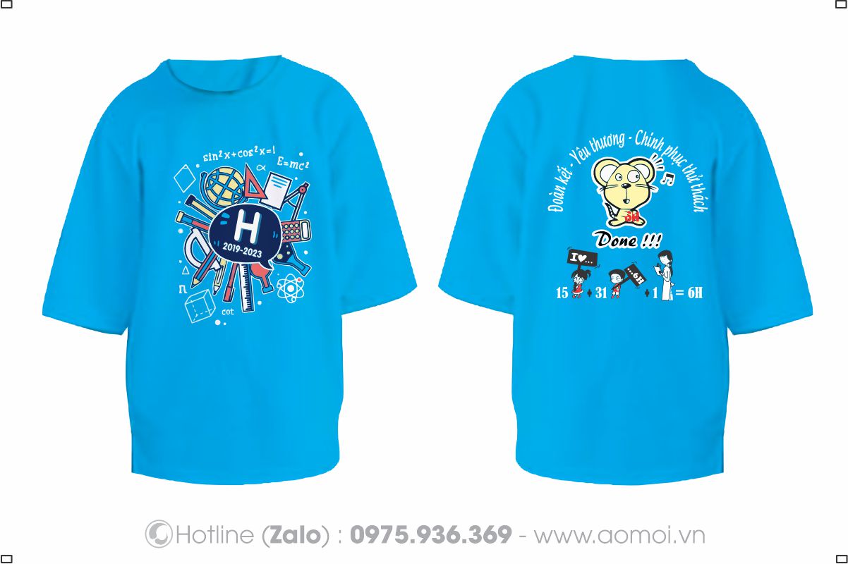 Áo đồng phục lớp AOP22