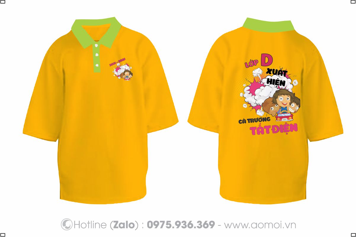 Áo đồng phục lớp AOP33