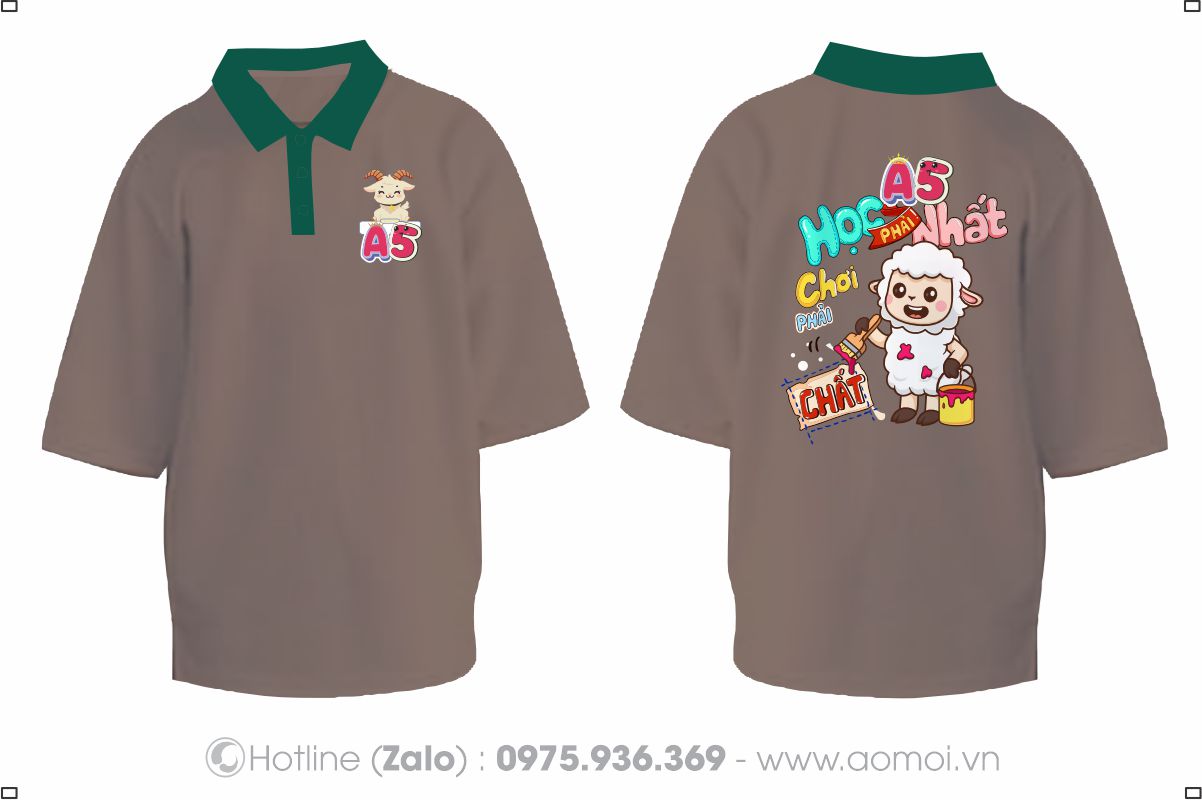 Áo đồng phục lớp AOP45