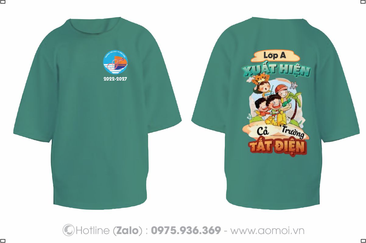 Áo đồng phục lớp AOP56