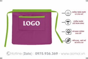 Tạp dề pha chế bartender- Tạp dề đồng phục 17