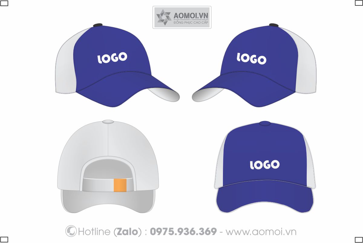 Mẫu mũ lưỡi trai đồng phục 06