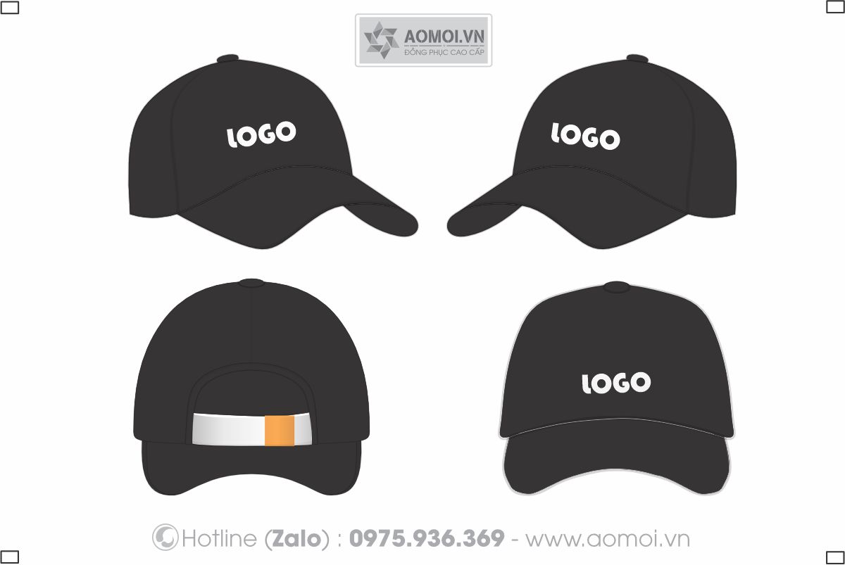Mẫu mũ lưỡi trai đồng phục 08